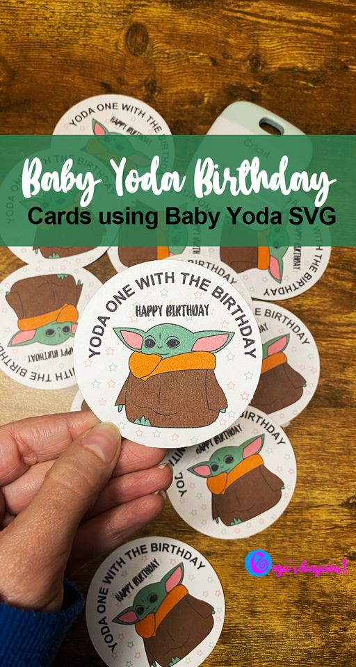 Download Baby Yoda Svg Birthday Card Tangi